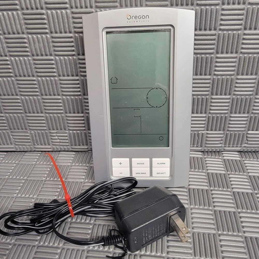Oregon Scientific‎ Weather Station With Charging Cord Tested Working